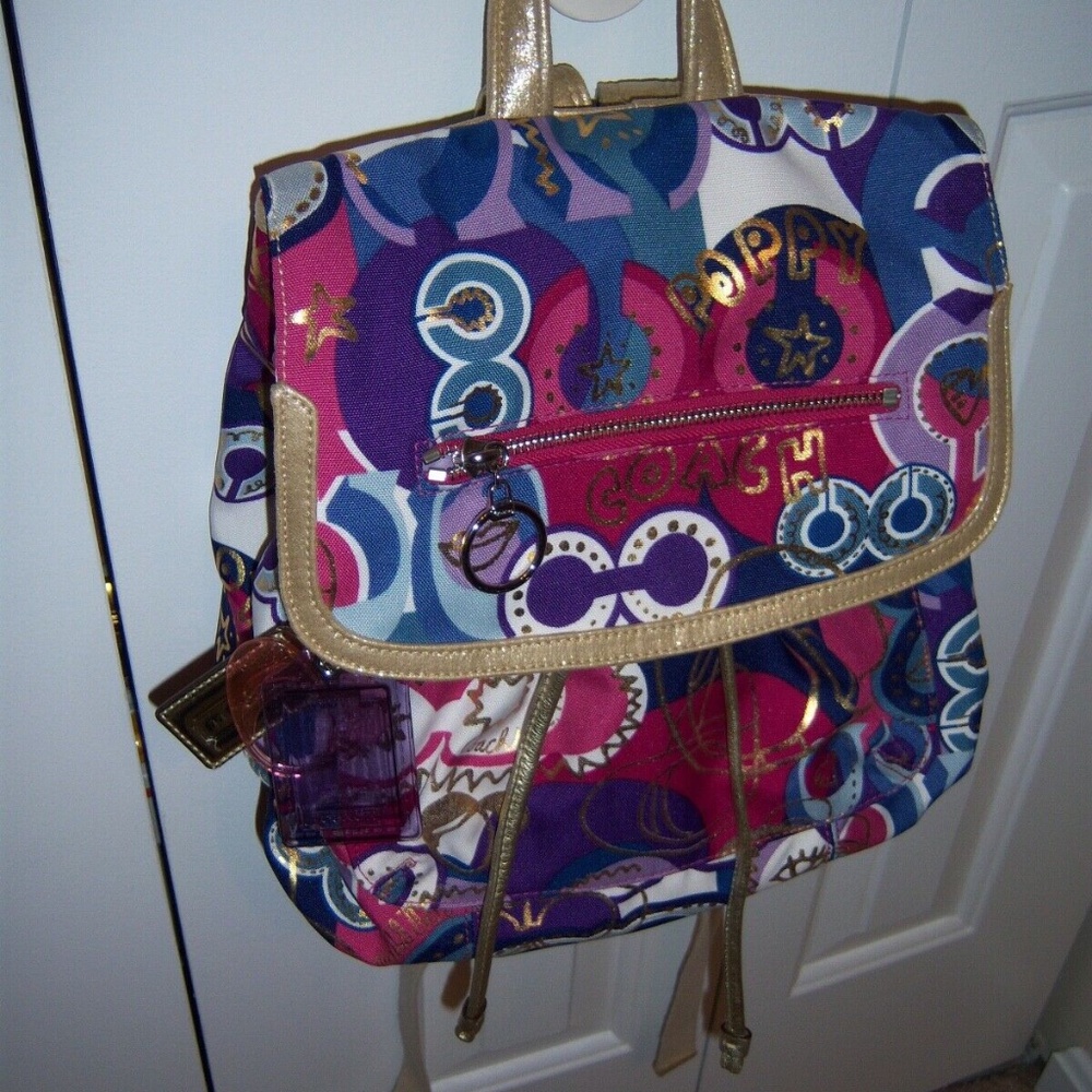 Coach Poppy Pop C Backpack LIKE NEW (SOLD)